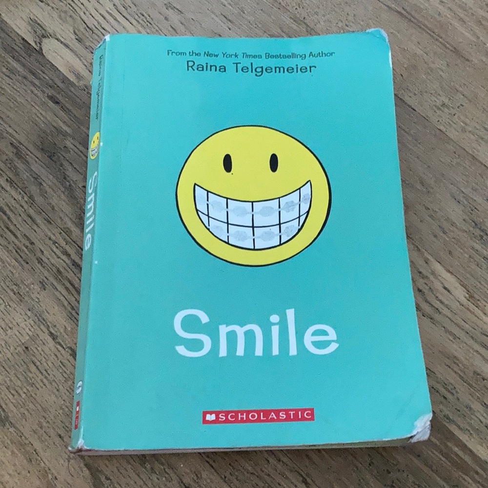 two comic books by Raina Telgemeier.